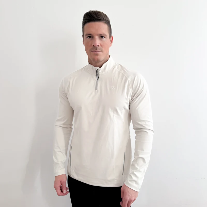 Half Zip Training Running Longsleeves for Men