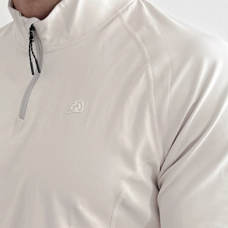 Half Zip Training Running Longsleeves for Men