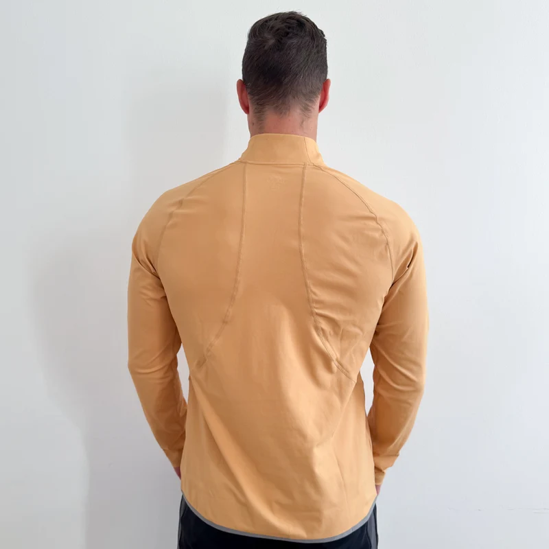 Half Zip Training Running Longsleeves for Men