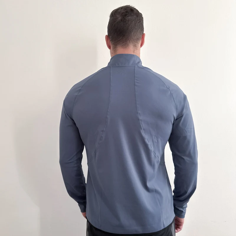 Half Zip Training Running Longsleeves for Men