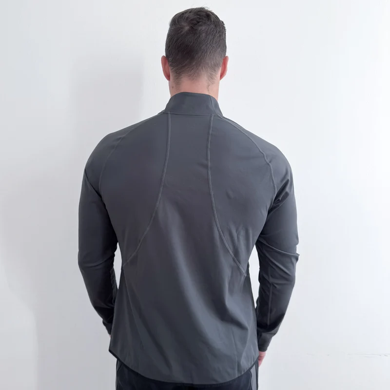 Half Zip Training Running Longsleeves for Men