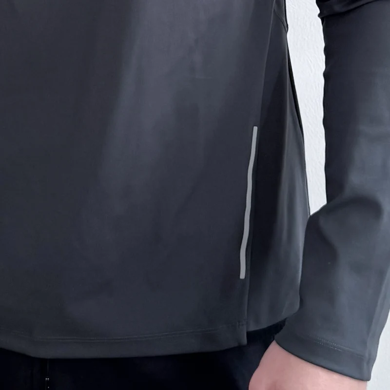Half Zip Training Running Longsleeves for Men