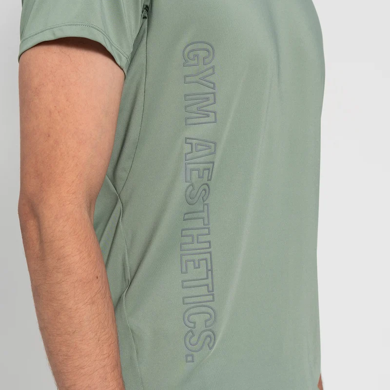 GA Tech Ergonomics Activewear Performance Breathable Mesh Blocking T Shirt for Men