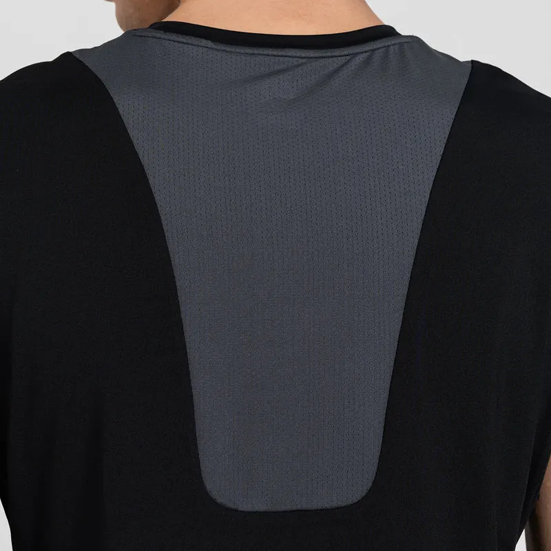 GA Tech Ergonomics Activewear Performance Breathable Mesh Blocking T Shirt for Men