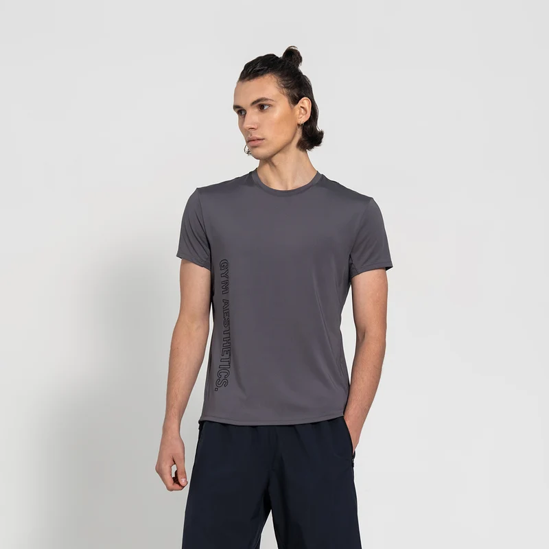 GA Tech Ergonomics Activewear Performance Breathable Mesh Blocking T Shirt for Men