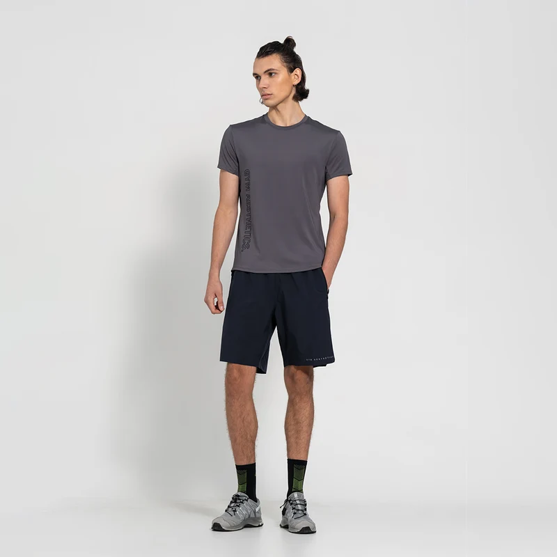 GA Tech Ergonomics Activewear Performance Breathable Mesh Blocking T Shirt for Men