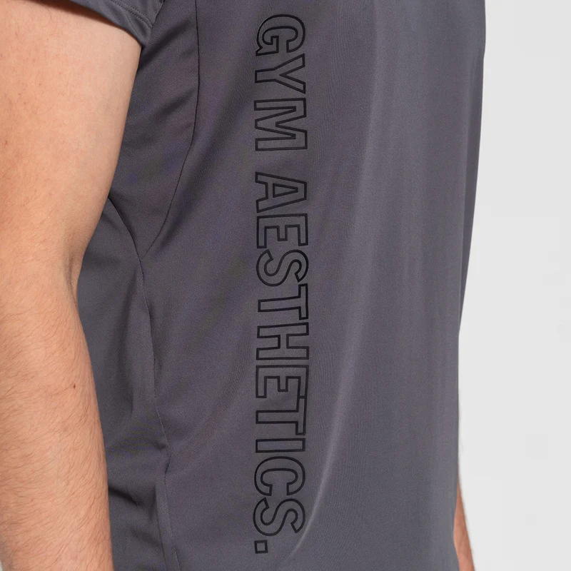 GA Tech Ergonomics Activewear Performance Breathable Mesh Blocking T Shirt for Men