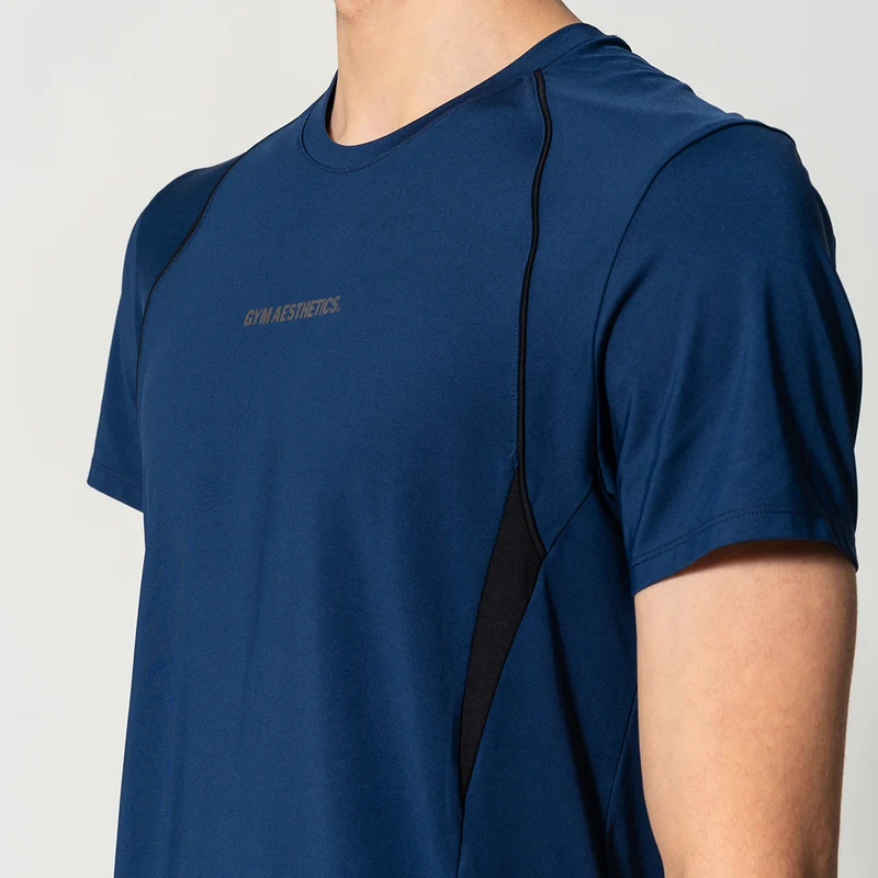 GA Tech Activewear Performance Breathable Mesh Blocking T Shirt for Men