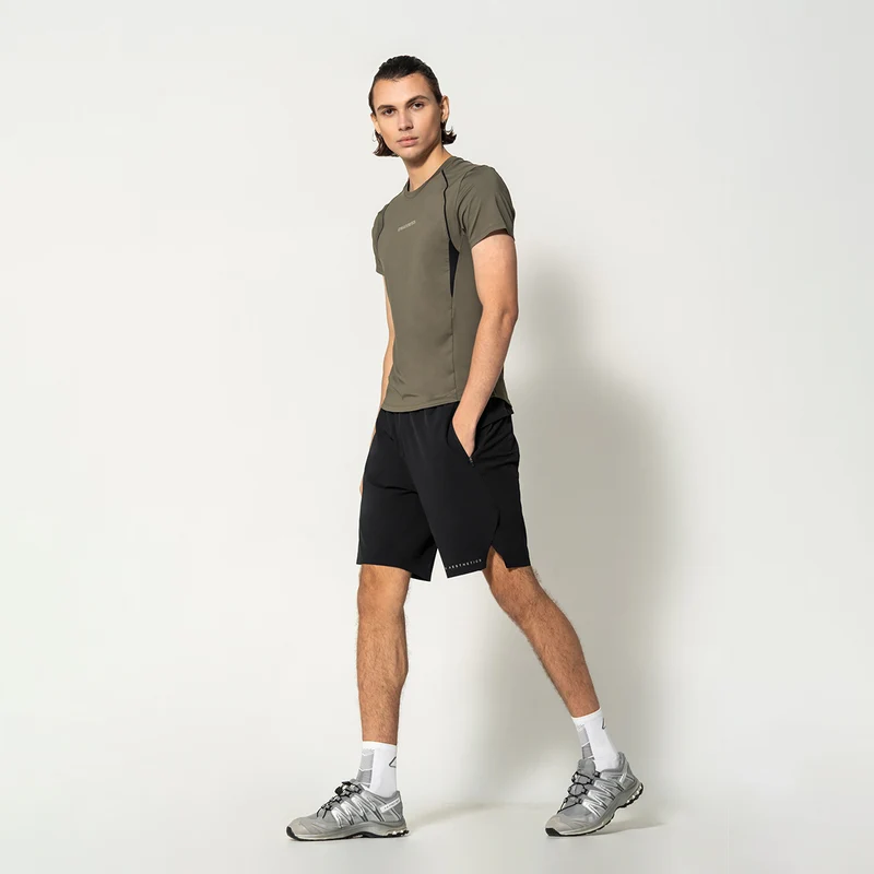 GA Tech Activewear Performance Breathable Mesh Blocking T Shirt for Men
