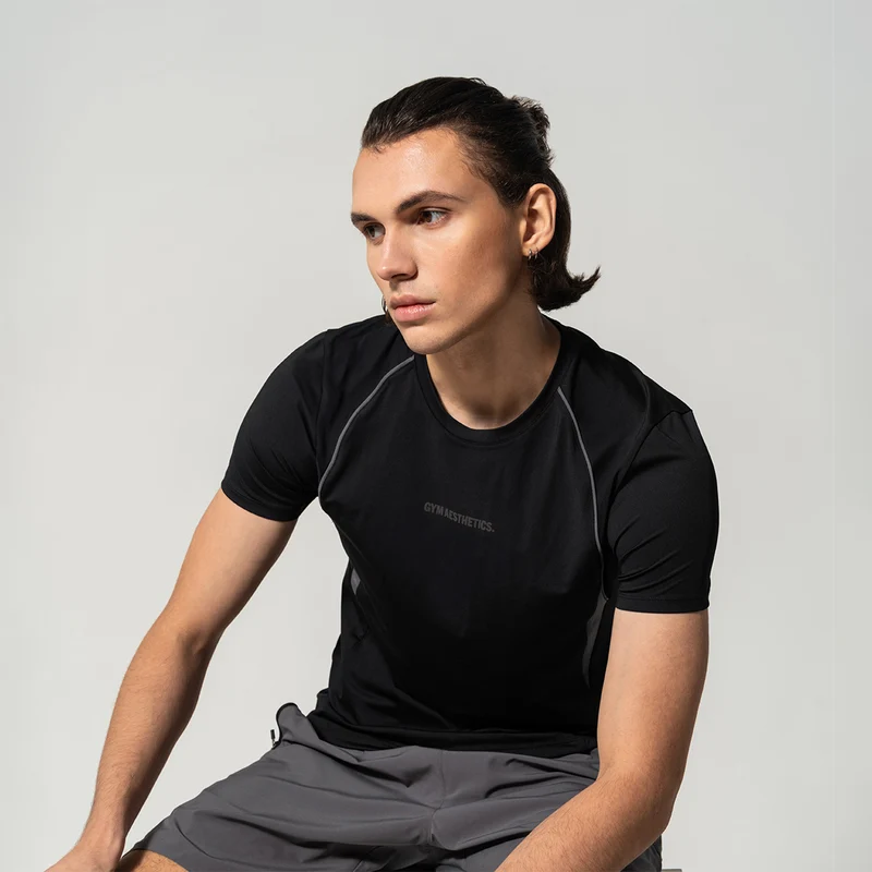 GA Tech Activewear Performance Breathable Mesh Blocking T Shirt for Men