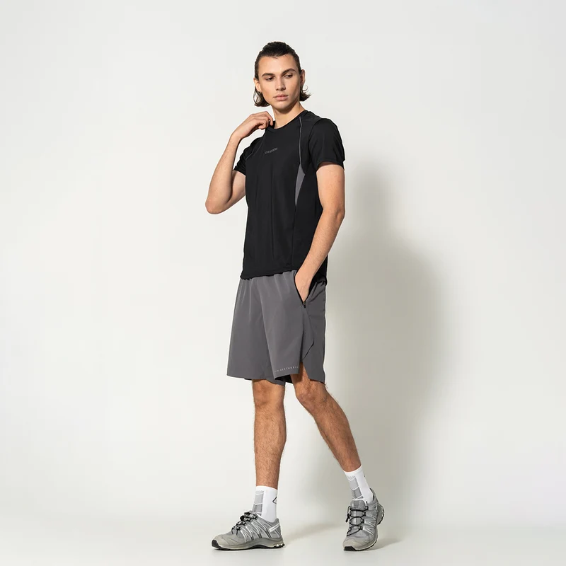 GA Tech Activewear Performance Breathable Mesh Blocking T Shirt for Men