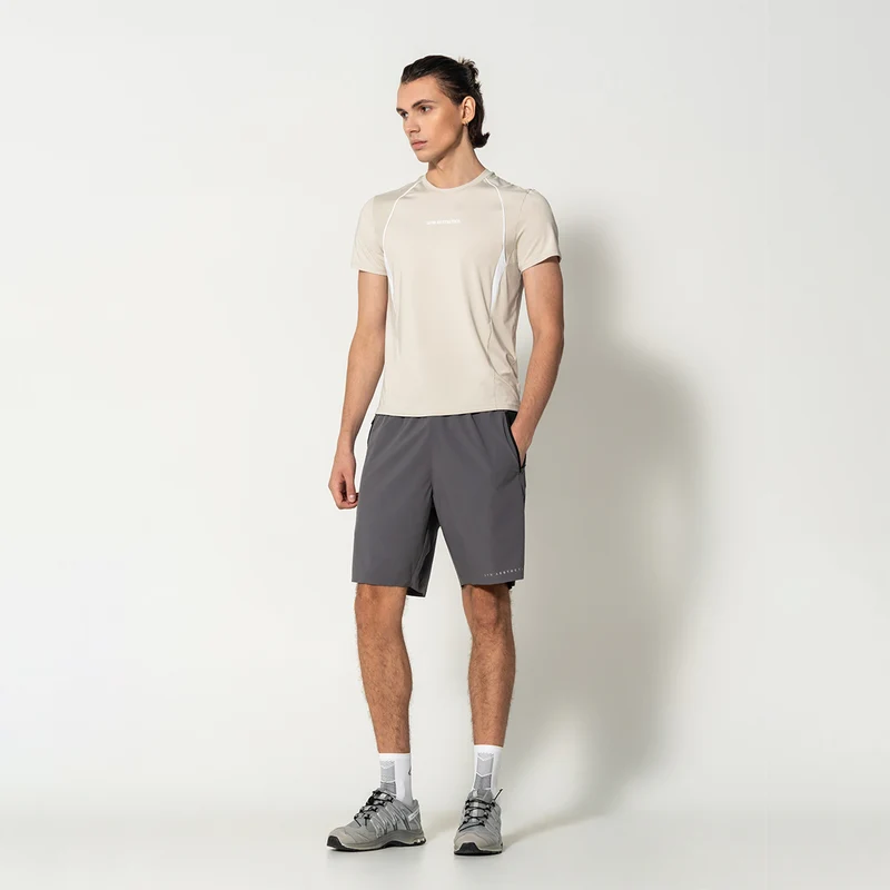 GA Tech Activewear Performance Breathable Mesh Blocking T Shirt for Men