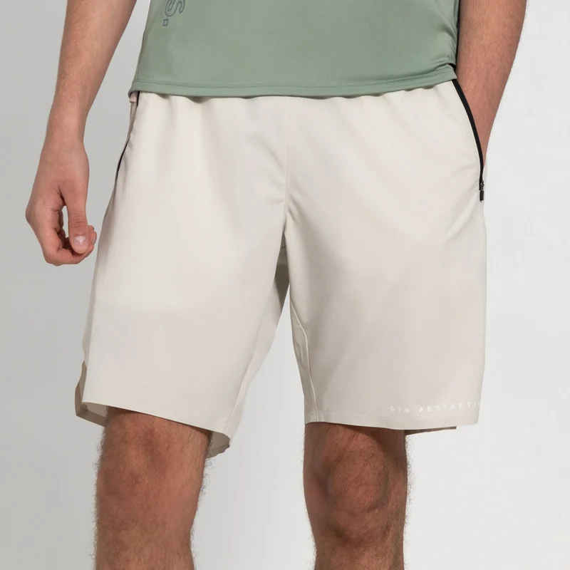 Fabric Blocking Activewear Performance 9 inch Shorts for Men