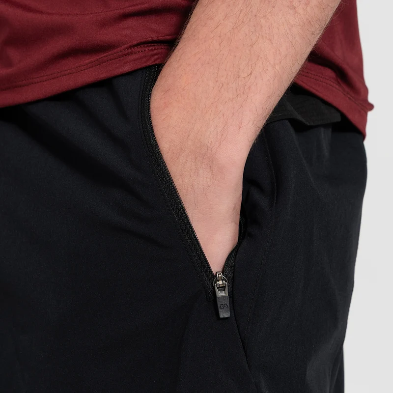 Fabric Blocking Activewear Performance 9 inch Shorts for Men