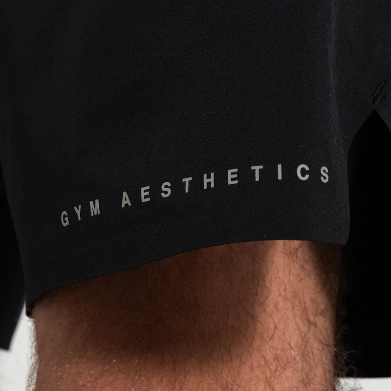 Fabric Blocking Activewear Performance 9 inch Shorts for Men