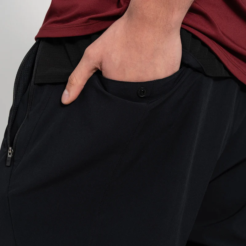 Fabric Blocking Activewear Performance 9 inch Shorts for Men