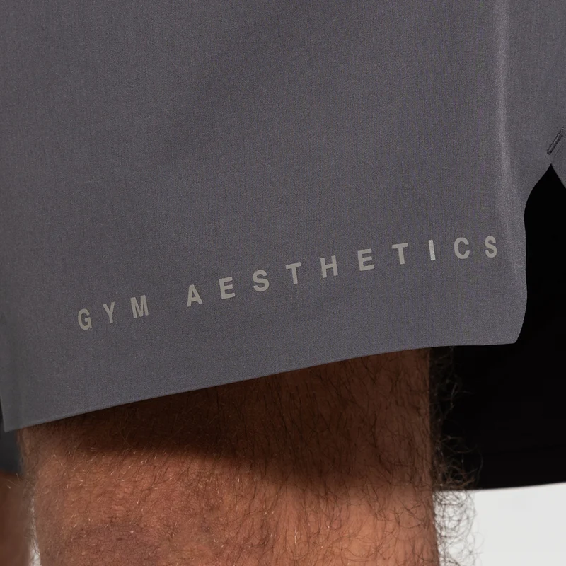 Fabric Blocking Activewear Performance 9 inch Shorts for Men