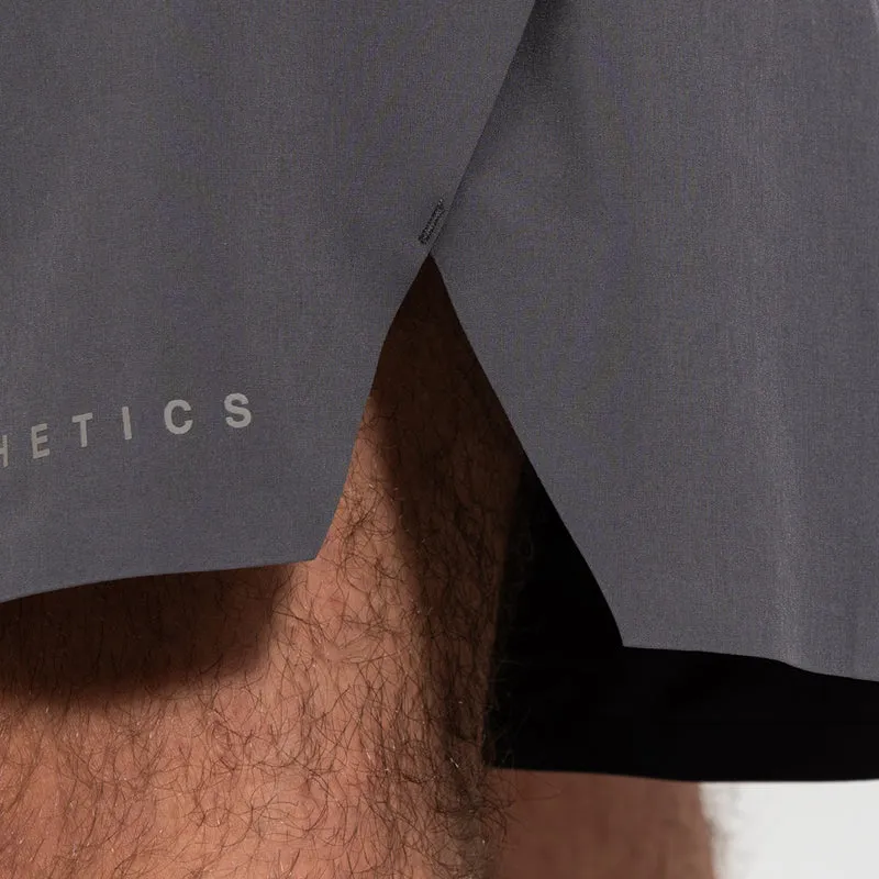 Fabric Blocking Activewear Performance 9 inch Shorts for Men