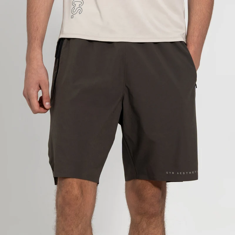 Fabric Blocking Activewear Performance 9 inch Shorts for Men