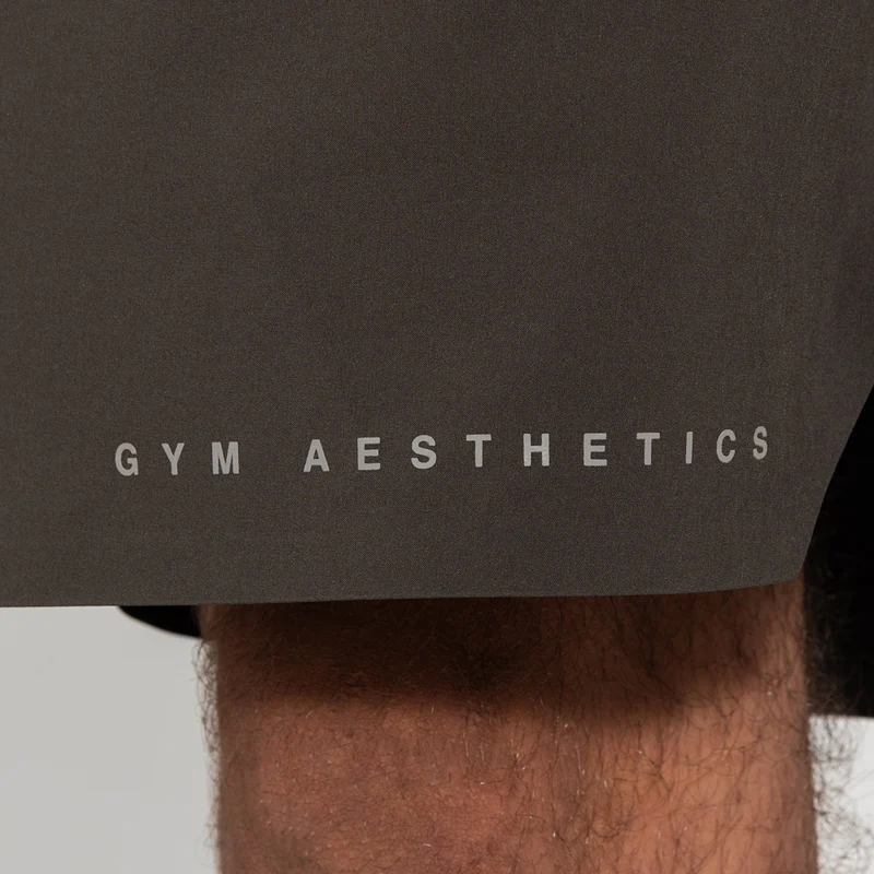 Fabric Blocking Activewear Performance 9 inch Shorts for Men