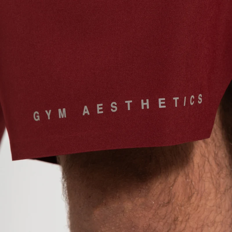 Fabric Blocking Activewear Performance 9 inch Shorts for Men