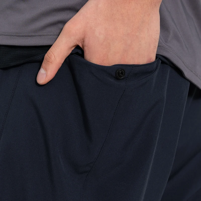 Fabric Blocking Activewear Performance 9 inch Shorts for Men