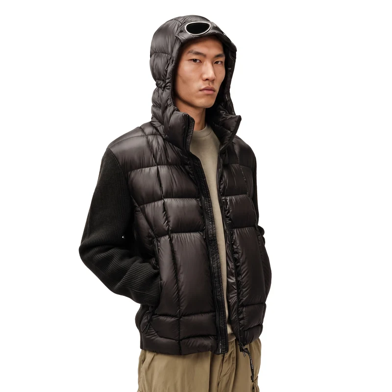 C.P. Company Extrafine Merino Wool Mixed Goggle Sweater