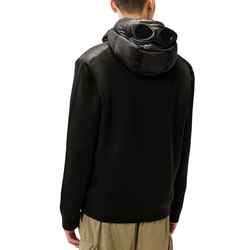 C.P. Company Extrafine Merino Wool Mixed Goggle Sweater