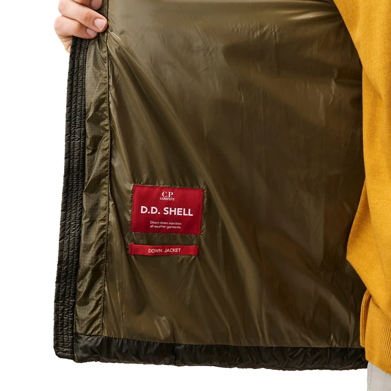 C.P. Company D.D. Shell Hooded Down Jacket