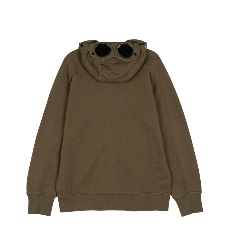 C.P. Company Diagonal Raised Fleece Goggle Zip Sweatshirt