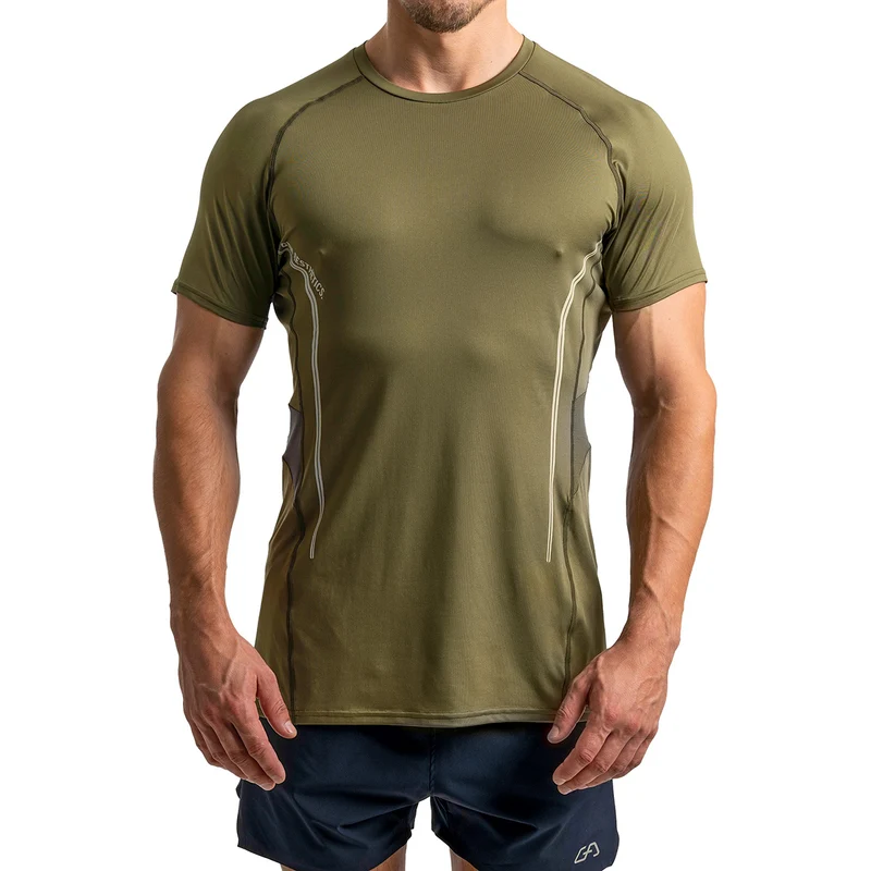 GA Tech Training Running T Shirt for Men