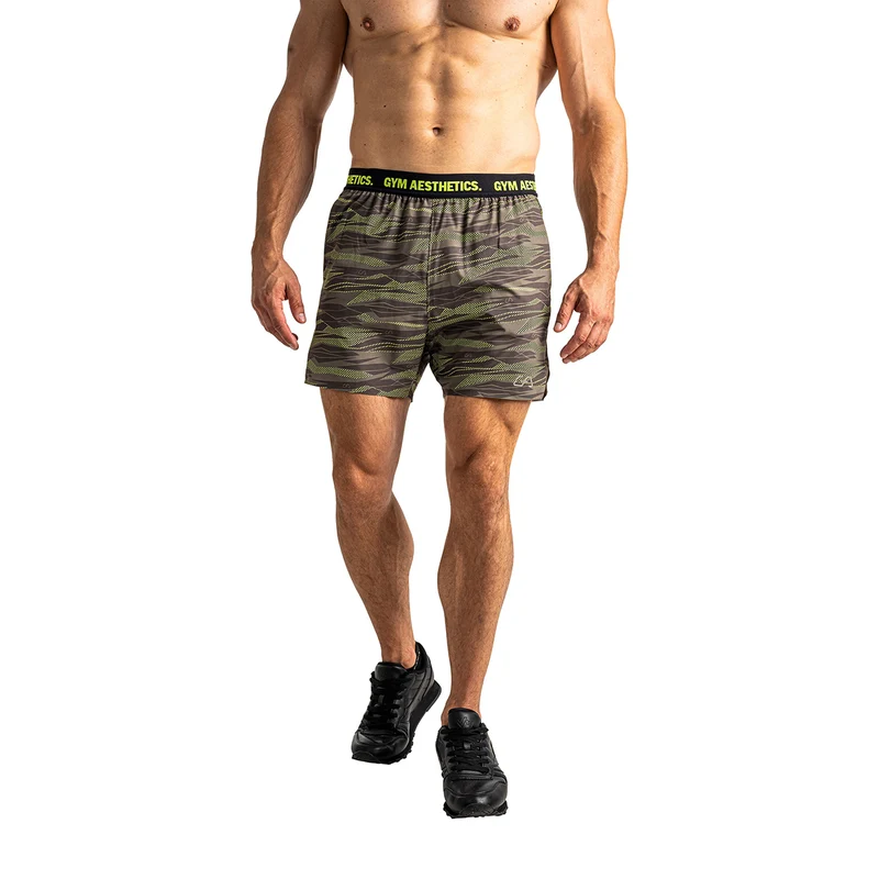Training Camo 3 inch Running Shorts Ergonomics for Men