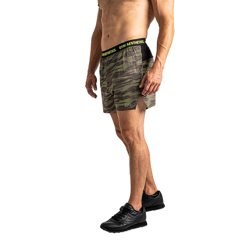 Training Camo 3 inch Running Shorts Ergonomics for Men