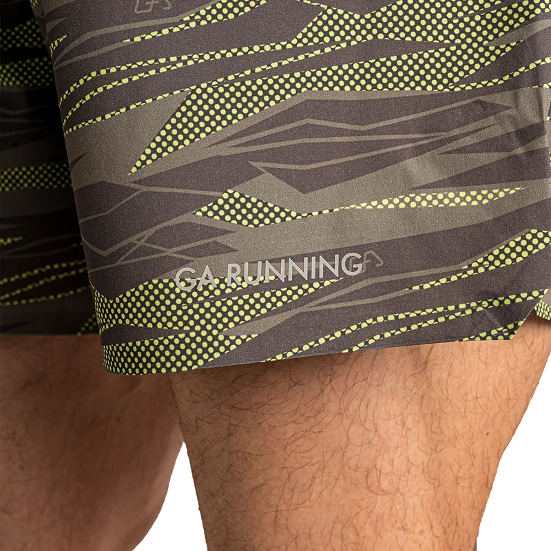 Training Camo 3 inch Running Shorts Ergonomics for Men
