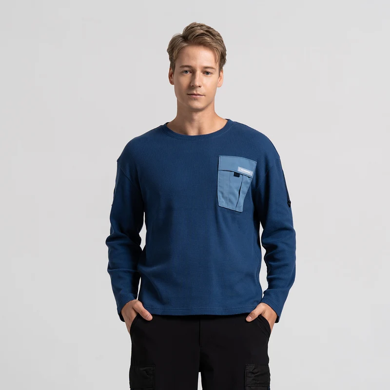 Waffle Everyday Wears T Shirt for Men