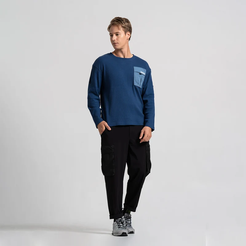 Waffle Everyday Wears T Shirt for Men