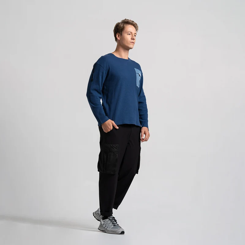 Waffle Everyday Wears T Shirt for Men