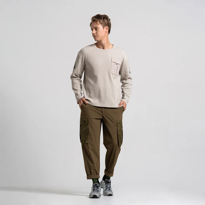 Waffle Everyday Wears T Shirt for Men