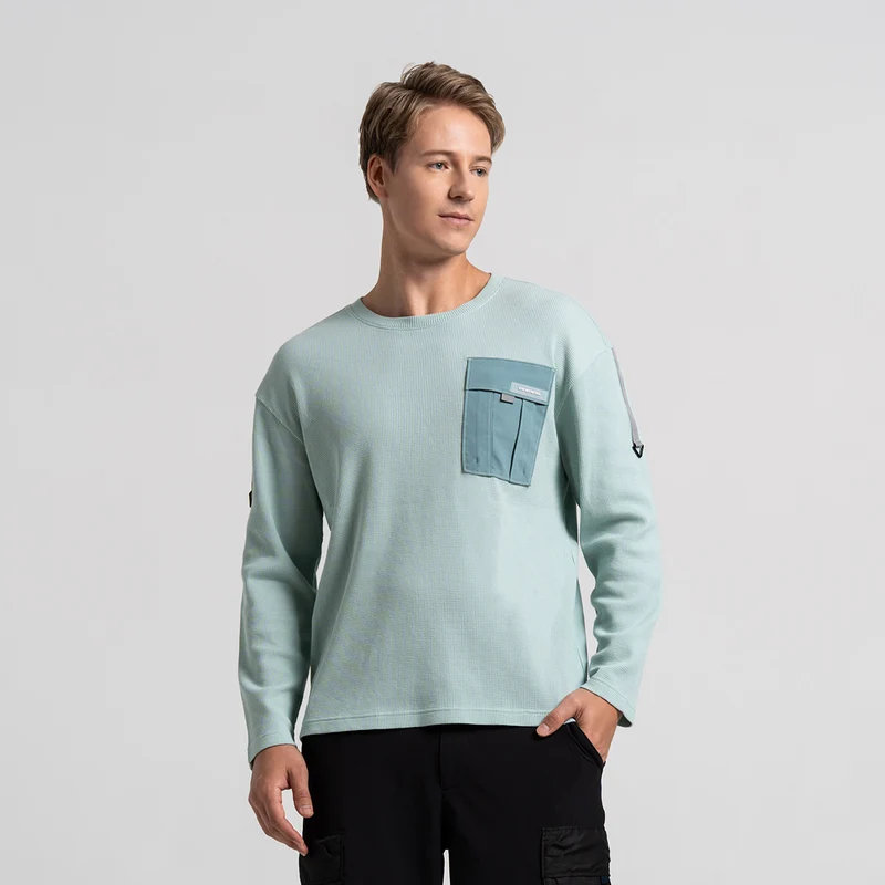 Waffle Everyday Wears T Shirt for Men