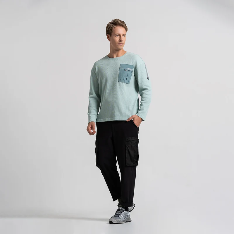 Waffle Everyday Wears T Shirt for Men