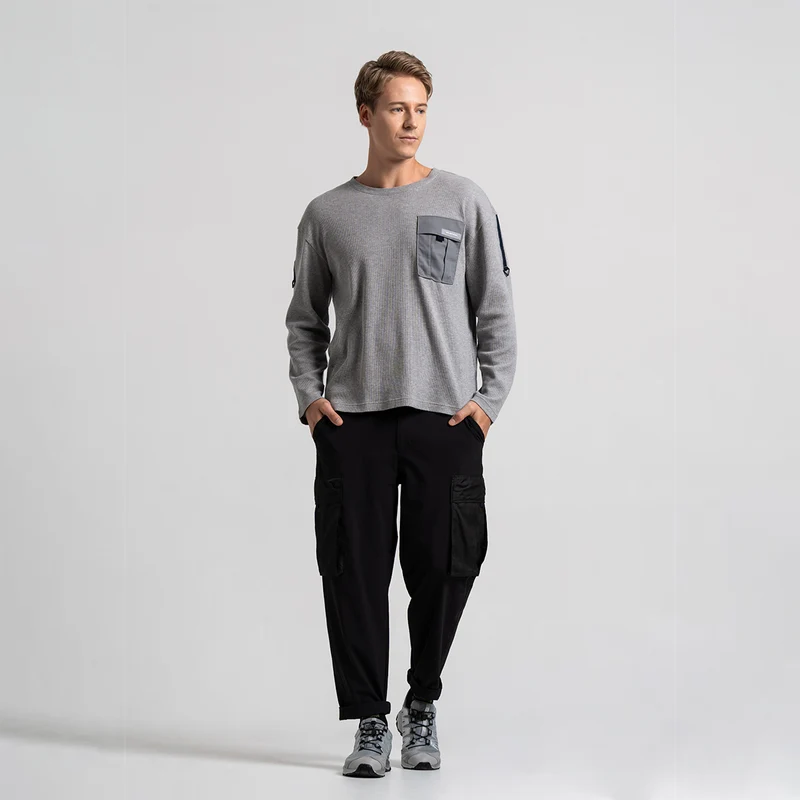 Waffle Everyday Wears T Shirt for Men