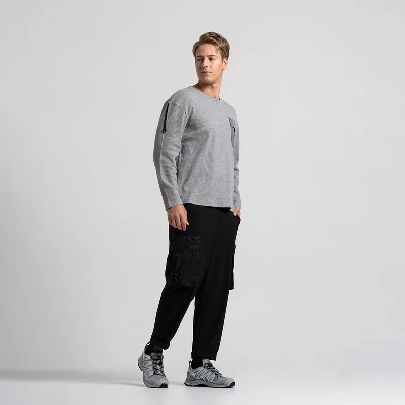 Waffle Everyday Wears T Shirt for Men