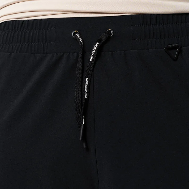 Color Blocking Functional Cargo 9 inch Running Shorts for Men