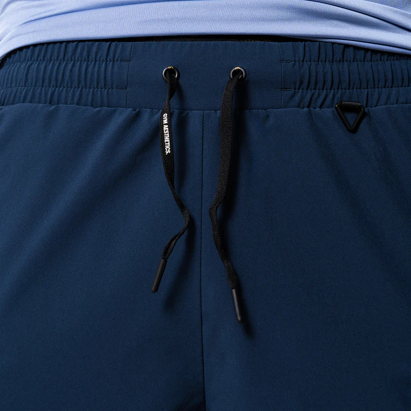 Color Blocking Functional Cargo 9 inch Running Shorts for Men