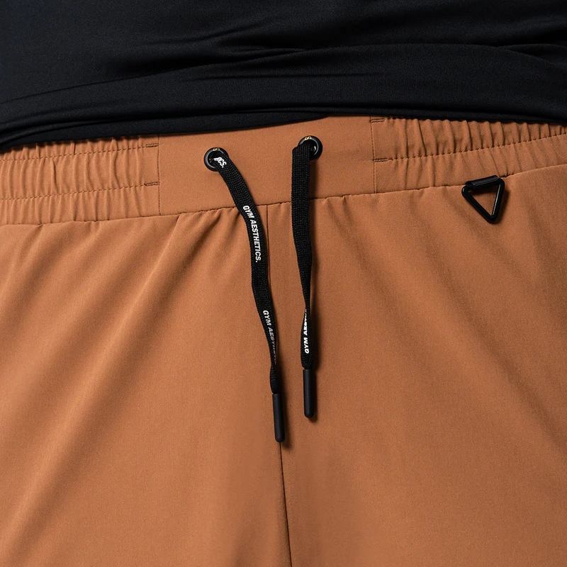 Color Blocking Functional Cargo 9 inch Running Shorts for Men