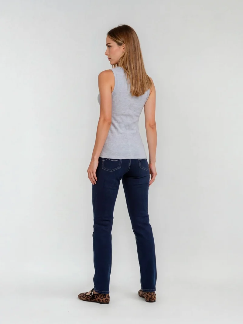 PIONEER - SALLY, Straight Fit, Mid-Waist, Blue Black Used