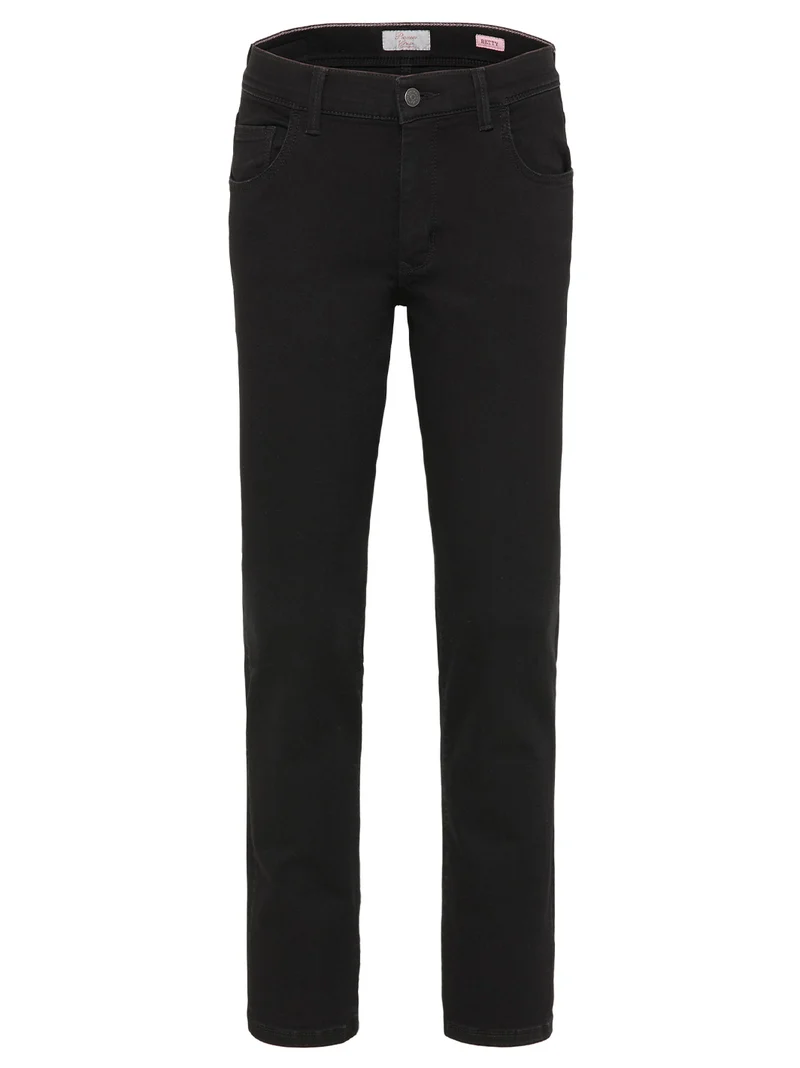 PIONEER - BETTY Jeans, Straight Fit, Mid-Waist, Black