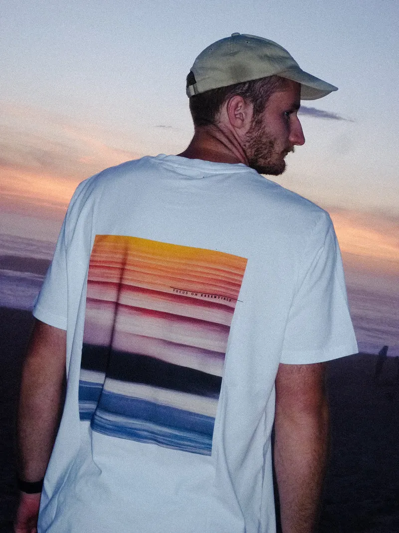 T-Shirt Sunset Waves