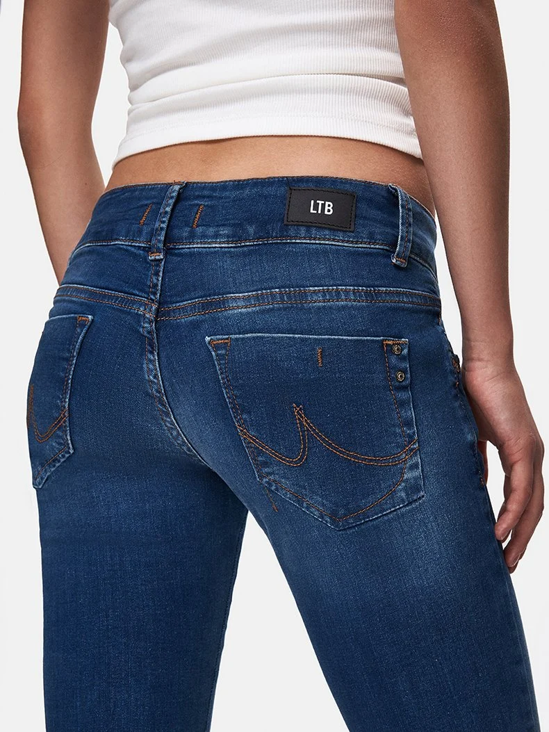LTB - MOLLY, Slim Fit, Low-Waist, Heal Wash