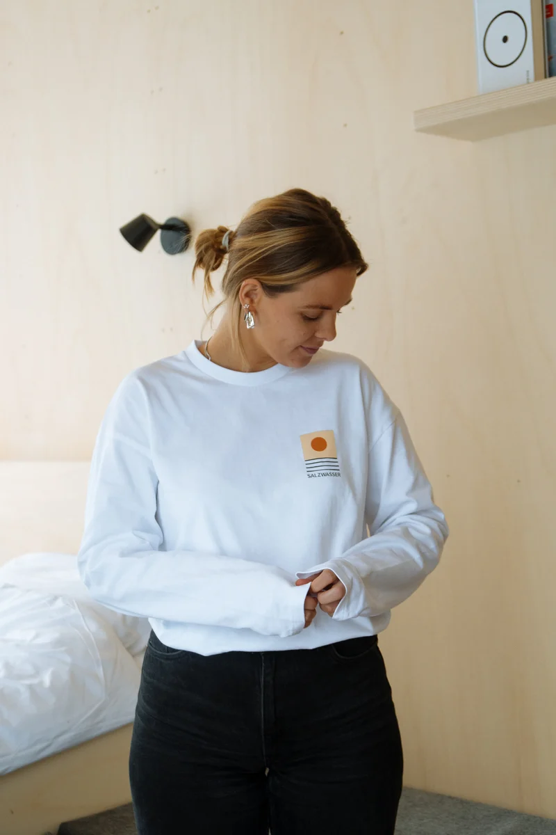 Miles Tewson x SALZWASSER: Longsleeve Moon Tides